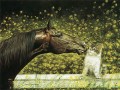 cheval et chat